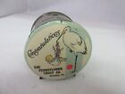 Vintage  Pa Trust Co Reading Pa Celluloid & Metal Baby Savings Bank  939-