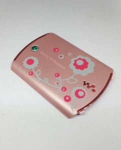 For Sony Ericsson W395 Pink Flowers Battery Back Cover - Picture 1 of 12