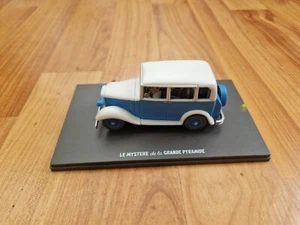 Hachette 1/43 Blake E Mortimer le Mystere De La Grande Pyramide Ford Un Taxi - Foto 1 di 3