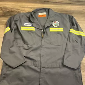 FR Coveralls Flame Resistant Clothes Reflective Safety Work Uniform - Picture 1 of 10