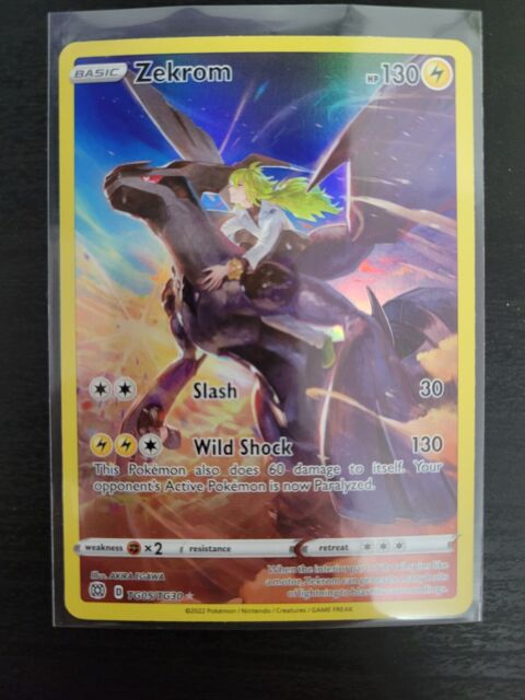 Zekrom 35/73 Shining Legends Reverse Holo Rare Pokemon Card #SL