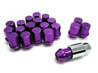 OBX Purple Nippon Aluminum Lug Nuts, 20pcs, 12 x 1.25mm