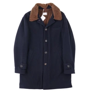 Brunello Cucinelli Oversized Cashmere Coat with Shearling Lining S (fits M) NWT - Picture 1 of 16