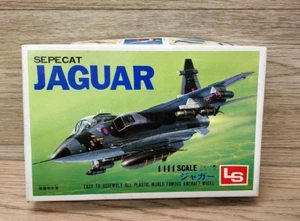 LS Sepecat Jaguar Supersonic Jet Attack Aircraft Model Kit 1:144 Scale - Picture 1 of 6