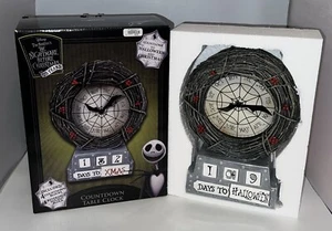 The Nightmare Before Christmas Countdown Table Clock Halloween Hot Topic Disney - Picture 1 of 9