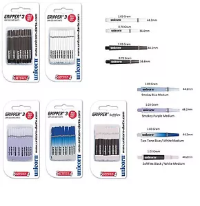 5 x set pinze unicorno 3, bicolore, SoftFlex, steli freccette / alberi confezione valore - Foto 1 di 1