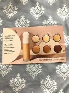 2x Rare Beauty Selena Gomez Liquid Touch Brightening Concealer Sample Cards