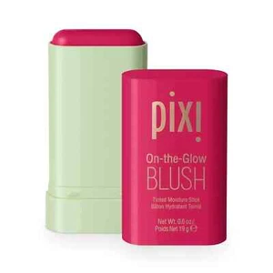 Pixi Blush On-The-Glow Tinted Moisture Stick Blush Eyeshadow Lipstick 0.6 OZ - Picture 1 of 3
