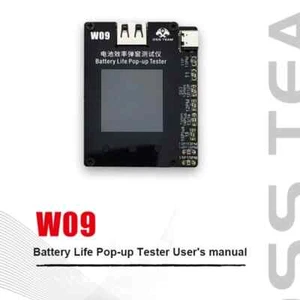 Probador emergente de eficiencia de batería W09 Pro para iPhone 11-15 sin necesidad de cable externo - Imagen 1 de 22