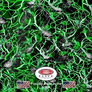 Obliteration Skull Green Wrap Vinyl Truck Camo Car SUV Real Camouflage 52"x6ft - Picture 1 of 3