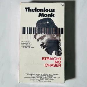 Thelonious Monk - Straight No Chaser - New /Sealed VHS - Warner Home Watermark - Foto 1 di 8