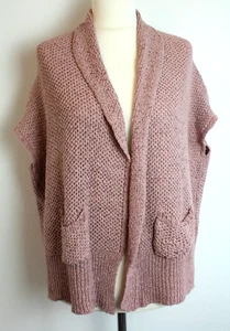 Jacke Strickjacke Weste monari rosa altrosa Einheitsgröße - Bild 1 von 3