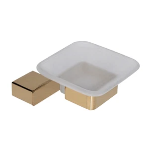 Banyetti Primo Soap Dish - Brushed Brass - Picture 1 of 1