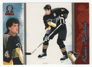Kevin Hatcher - Pittsburgh - Copper (Hockey Card) 1997-98 Pacific Omega # 185 MT