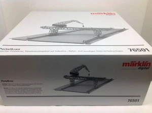 Märklin H0 Portalkran 76501 Industrie Hafen Container Speicherstadt Erz Stahl HO - Bild 1 von 12