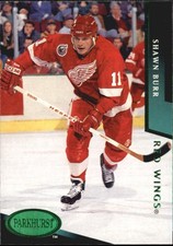 1993-94 (RED WINGS) Parkhurst Emerald Ice #328 Shawn Burr