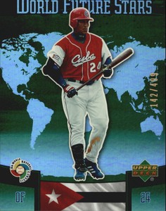 2006 UD Future Stars World Future Stars Green Team Cuba Baseball Card #8 Cepeda