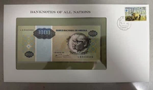 Banknotes of All Nations Tough Country Last Assembled Angola Mozambique Eritrea - Picture 1 of 6
