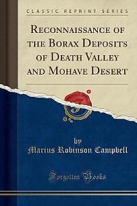 Reconnaissance of the Borax Deposits of Death Vall