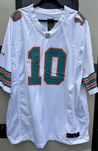 Miami Dolphins Tyreek Hill #10 Nike White Alternate Official NFL Game Jersey 3XL - Picture 1 of 13