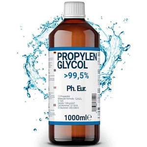 1000ml Propylenglycol in Pharmaqualität | 99,5% | Rein | E1520 mit Originalität - Bild 1 von 7