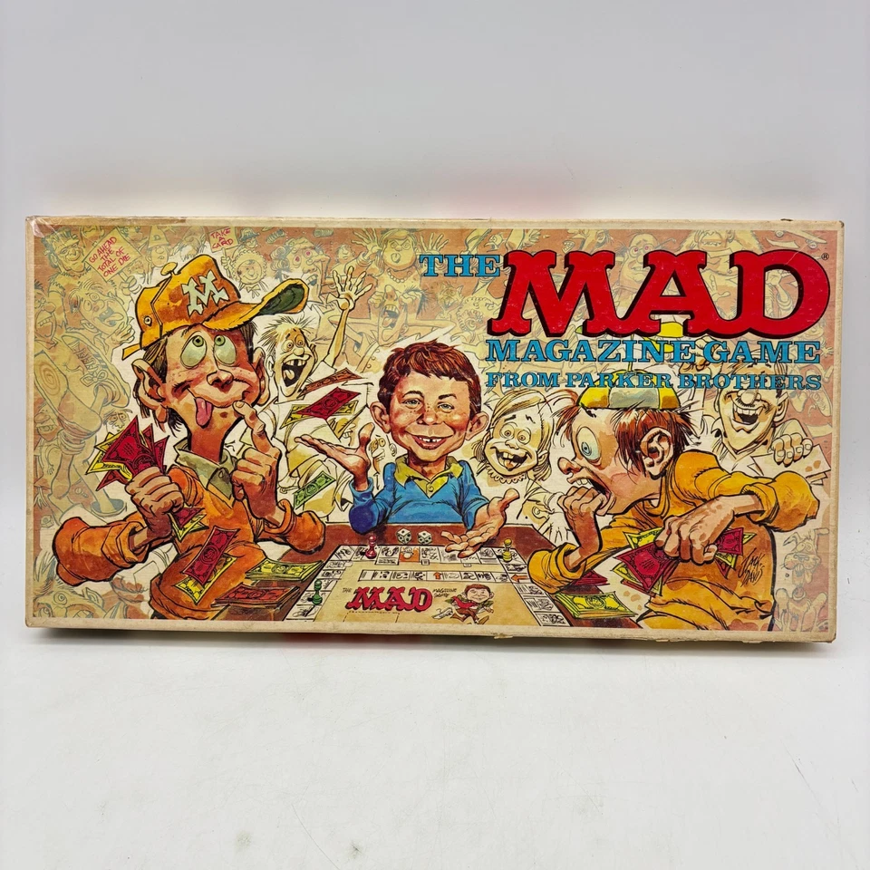VINTAGE The Mad Magazine COMPLETE Parker Brothers 1979 Classic Board Game - Image 1 of 4