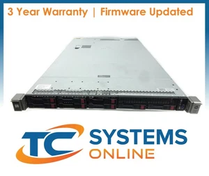 HP DL360 G9 8SFF 512 Go 12 cœurs = 2 x 2643v3 3,4 GHz 8 x 480 Go SSD P440ar - Photo 1/2