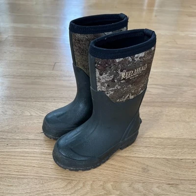 Botas de goma impermeables RedHead camufladas para jóvenes pequeños talla 11 Foto 1 de 4