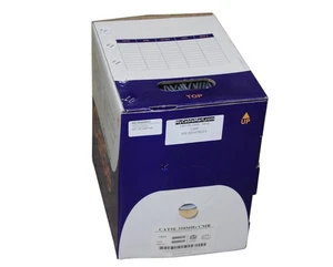 CAT5E Bulk Network Cable UTP/CMR Unshielded Solid 350MHz Gray PER FOOT - Picture 1 of 2