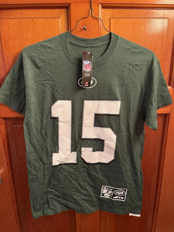 Новый с Ярлыками NFL рубашка Брэндон Маршалл New York Jets футбол зеленый величественный размер M - Изображение 1 из 4