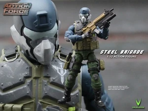 Valaverse Action Force Steel Brigade Version 1 SDS 6" Actionfigur - Bild 1 von 6