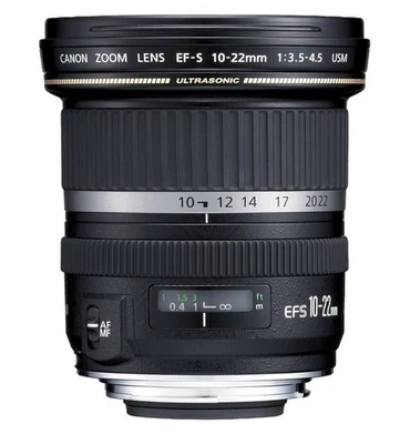 Canon EF-S 10-22mm f/3.5-4.5 USM lens for EOS Rebel Models | Condition Very Good - Image 1 of 4