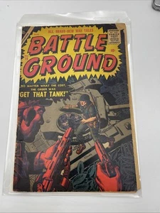 Atlas Comics Battleground "Get That Tank" #19 August 1957 - Picture 1 of 10