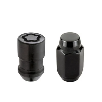 McGard For Buick Terraza 2005 2006 Lug Nuts Chrome w/Black PVD 13/16 In Hex Size - Image 1 of 4
