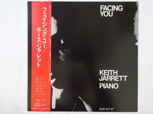 Keith Jarrett Facing You ECM Records SMJX-10139 Japan VINYL LP OBI - Picture 1 of 3