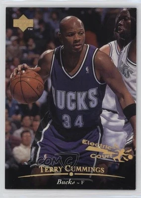 1995-96 Upper Deck Gold Electric Court Terry Cummings #245 - Image 1 of 2