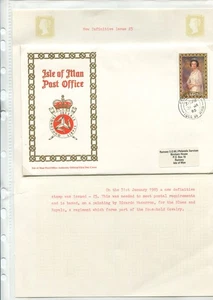 Isle of Man 1985 £5 Definitive FDC cancelled Castletown - Picture 1 of 1