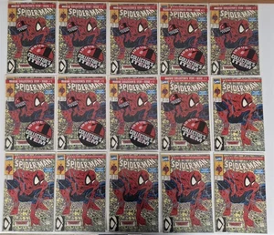 SPIDER-MAN (1990) #1 Warehouse Find Lot of (15) Comics Todd McFarlane NM/M 9.8 - Picture 1 of 3