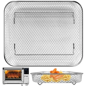 Replacement Air Fryer Basket 12 X 10 Non-Stick Stainless Steel Wire Rack - Picture 1 of 7