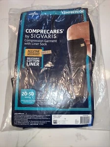 SIGVARIS COMPRECARES Reusable Compression Garment Kit Socks Sz XL Tall 20-50mmHg - Picture 1 of 6