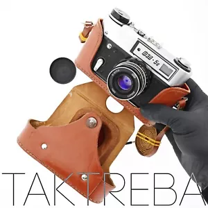 FED-5B fotocamera pellicola 35 mm. Marchio di qualità sovietico. Otturatore Funziona a Tutte Le Velocità +Video - Foto 1 di 19