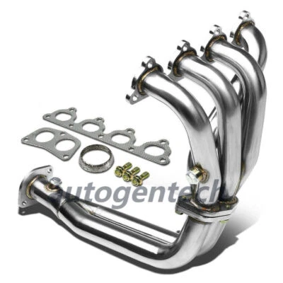 For 88-00 Honda D Series D15 D16 Exhaust Header fit CIVIC CR-X Del Sol 1.5/1.6L  - Image 1 of 4