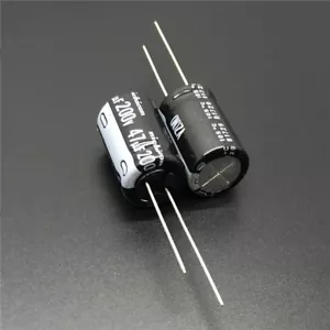 5 Stck./50 Stck. 200V 47uF 200V Nichicon VZ 12,5x20mm breiter Temperaturbereich Kondensator - Bild 1 von 2