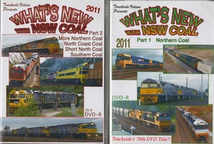 TRACKSIDE VIDEO 2 DVD COMBO WHATS NEW WITH NSW COAL 2011 PARTS 1 & 2 - Imagen 1 de 1