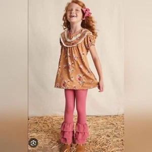 Matilda Jane Heart To Heart Discovery Gardens Floral Blouse Size 12 - Picture 1 of 4