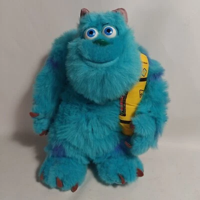 Sully Bedtime Light Up Scream Canister Talking Plush Funciona Baterías Frescas Limpias Foto 1 de 4