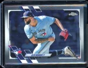 2021 Topps Chrome ALEK MANOAH rookie RC blue jays - Picture 1 of 2
