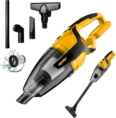 Aspiradora de mano inalámbrica 120W para batería Dewalt 20V 60V Max (batería NO Foto 1 de 4