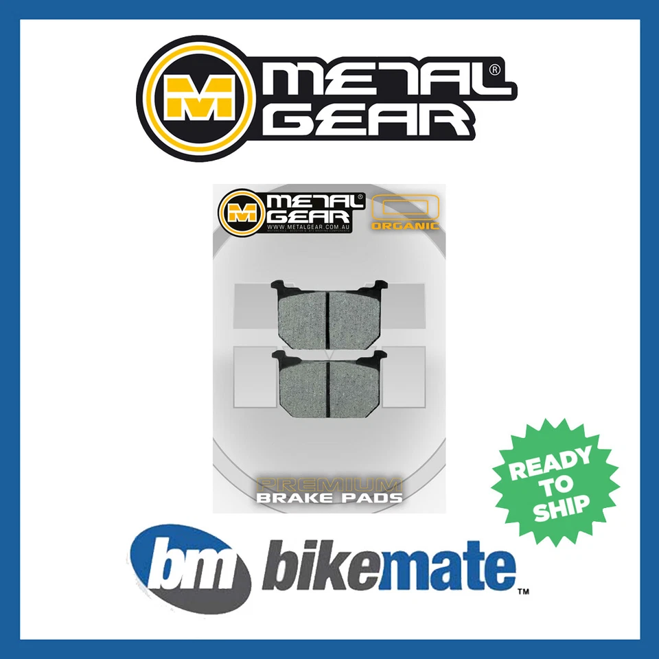 Pastillas de freno delanteras orgánicas L o R para Kawasaki KZ 1000 J Sports 1981 1982 Foto 1 de 1