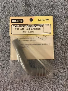 Dubro Exhaust Deflector .20-.34 Cu In (3.5-5.5cc) Engines DUB696 - Picture 1 of 2